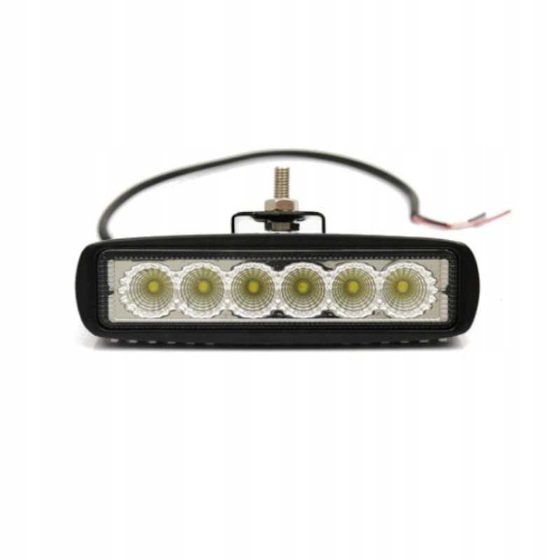 LED lempa 18w reflektorius išsklaidyta šviesa 12 24v