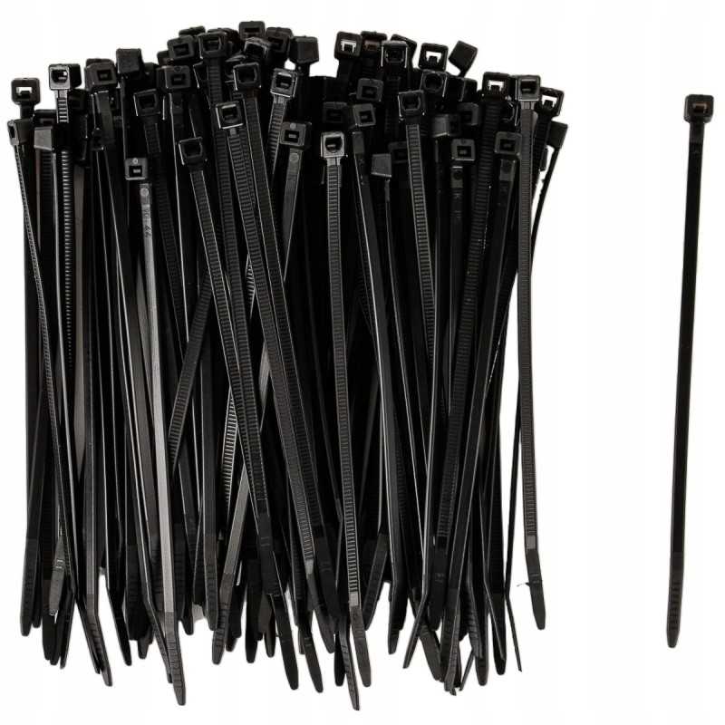 Kabelių spaustukai 3 6x100mm 100vnt granitas