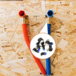 Air Line vamzdžių greitosios jungtys 7 vnt