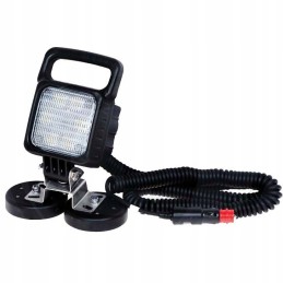 LED lempa 1500lm 12 24v spiralinis kabelis