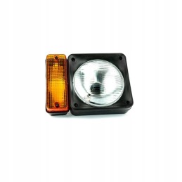 Priekiniai žibintai su posūkio signalu jcb žemės ūkio traktorių