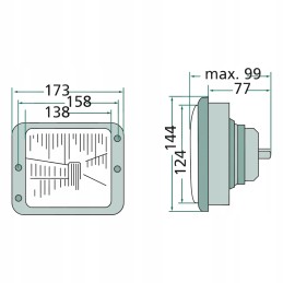 LP priekiniai žibintai fendt f zetor 4000 5000 6000 atl