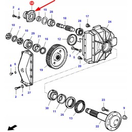 La321936650 reduktoriaus stebulė