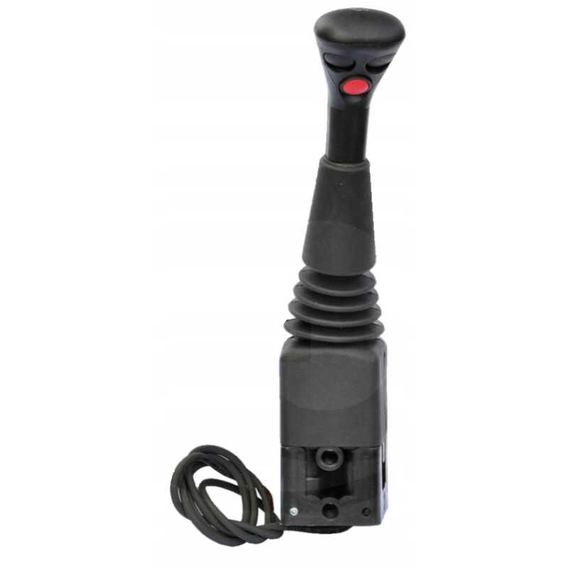 Priekinio krautuvo vairasvirtė su 2 mygtukais