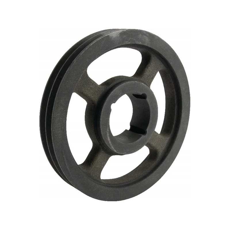 V formos diržo skriemulys b arba spb, 2 grioveliai, skersmuo 287