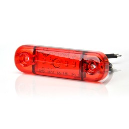 LED markerinė lempa W97 2 5 LED oranžinė