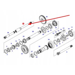 916100080050 planetiniai pavaros velenai