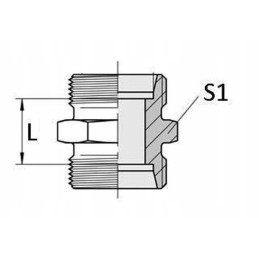 Tiesi jungtis m16x1 5 10l gs10lgp gopart