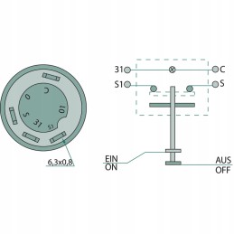Valdymo jungiklis 50799054 granitas