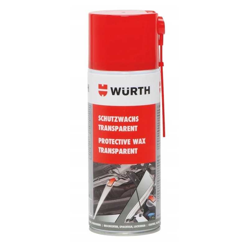 Wurth antikorozinis apsauginis vaškas, bespalvis, 400ml