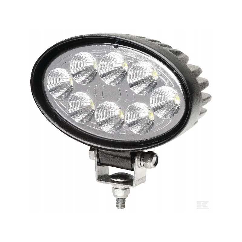 LED darbo lempa 1200 lm ovalus 12 24v