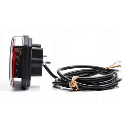 Lempos LED galiniai žibintai vilkikui neon 12 24 kompl