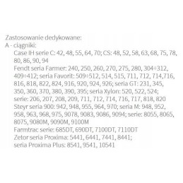 Priekinių žibintų lempa farmtrac fend case zetor iix