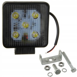 5 LED darbinė halogeninė lempa 15w 12v 24v prožektorius