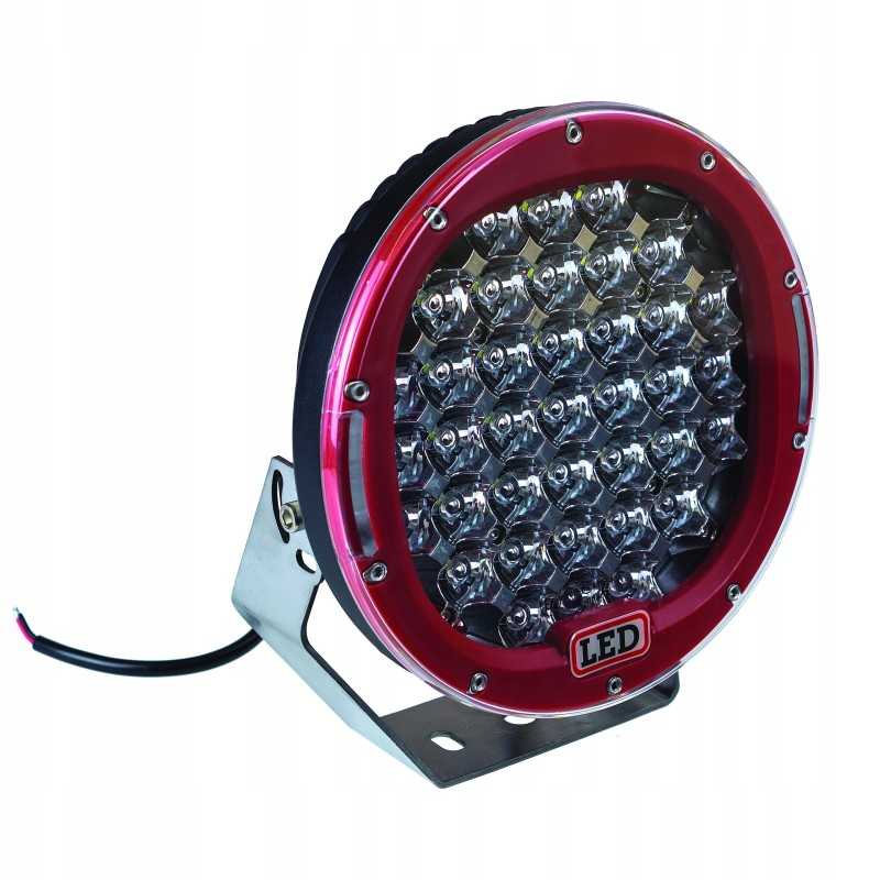 LED darbo lempa 185w cree 30 60 laipsnių raudona