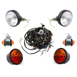 Ursus C330 elektros instaliacija, generatoriaus lempos