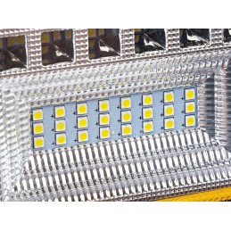 Halogeninė LED darbo lempa 12v 24v 126w ip65 6000k