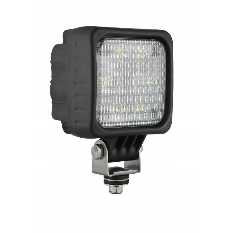 LED darbo lempa 12 24v deutsch plataus spindulio