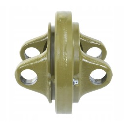 Plataus kampo jungties centrinis skydas ant kryžiaus