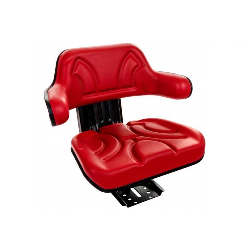 Sėdynė su porankiais c 330 c 360 raudona