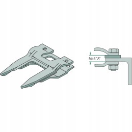 Dvigubas durtuvas Schumacher L 420 12mm 525613