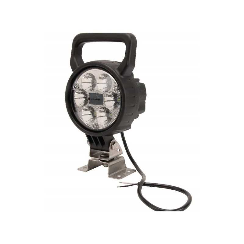 LED darbo lempa 25w 2000lm 10 30v fokusuota 6 LED