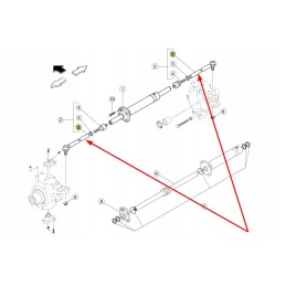 Shp211kr vairo traukės galas