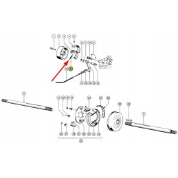 685362 0 stabdžių spyruoklė
