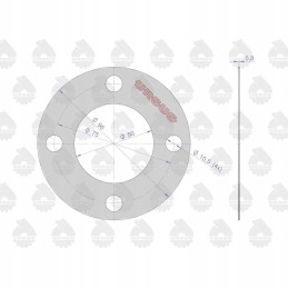 Sankabos veleno sandariklis 0 8mm c 360 50619040u