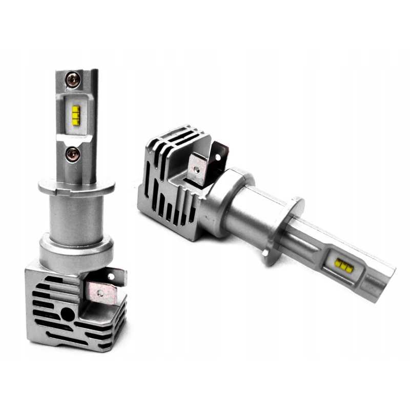 LED lemputės h3 24000lm canbus 9 30v titanium white