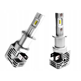 LED lemputės h3 24000lm canbus 9 30v titanium white
