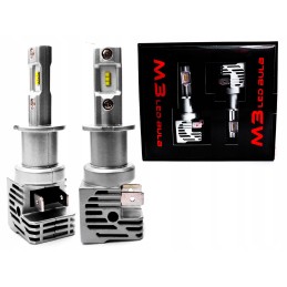 LED lemputės h3 24000lm canbus 9 30v titanium white