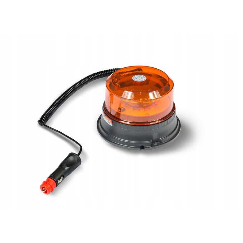 Įspėjamoji lemputė gaidys smd led magnetas 12 24