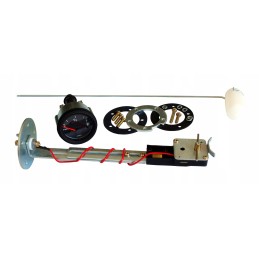 Kuro lygio matavimo rinkinys su plūdiniu indikatoriumi 12v