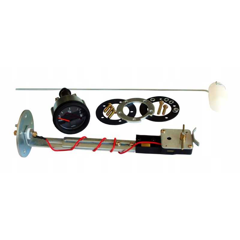 Kuro lygio matavimo rinkinys su plūdiniu indikatoriumi 12v