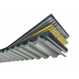 Sustiprintas dantytas diržas 201 3mhp 6 optibelt