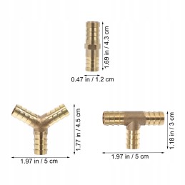 Adapterio jungtys žarnoms su eglutėmis
