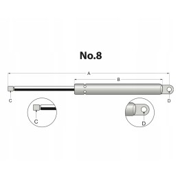 377171 stabilus dujinė spyruoklė