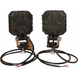 Kvadratinė LED darbo lempa 10 30v 9w 1000 lm n