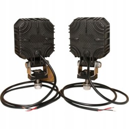 Kvadratinė LED darbo lempa 10 30v 9w 1000 lm n