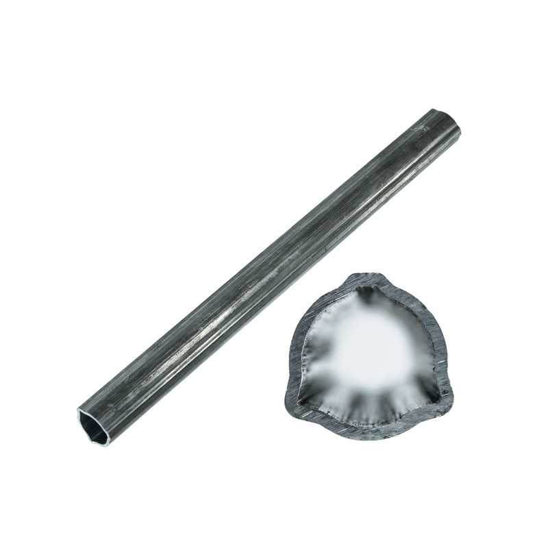 Išorinis trikampis vamzdis 33x2 6mm, ilgis 40 4cm