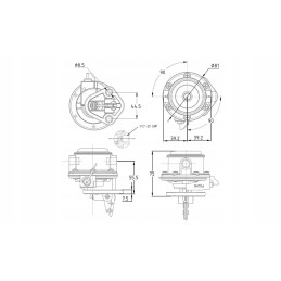 Tiekimo siurblys ford nh 25061585 25066388 polmo