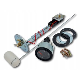 Universalus kuro lygio indikatorius su plūde