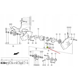Claas Jaguar 695728 kukurūzų tvirtinimo peilis