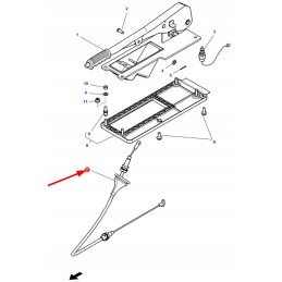 4271655m2 stabdžių trosas