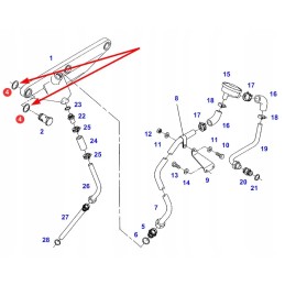 F926202210230 variklio pneumotorakso žiedas