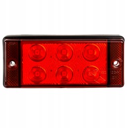 Galinis rūko žibintas 6 led 12v 24v horpol