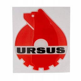 Lipduko ženklo emblema išgaubta 3D W3 80x66mm Ursus