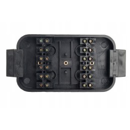 Universali elektros dėžutė su 12 jungčių