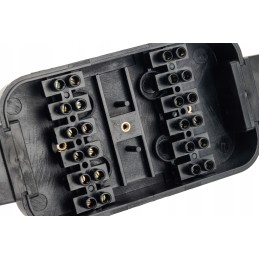 Universali elektros dėžutė su 12 jungčių